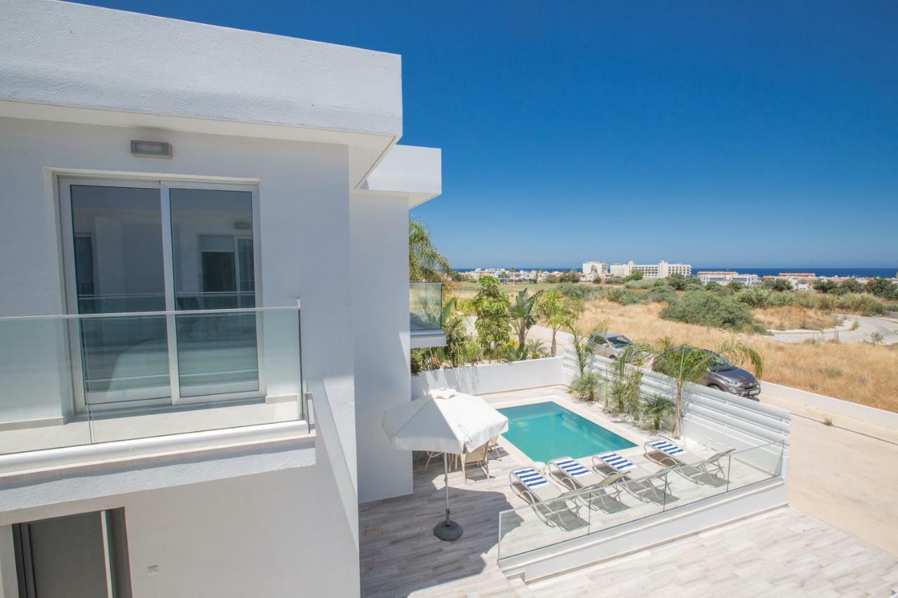 Kitsios Villas With Private Pool No2 Protaras Exterior photo